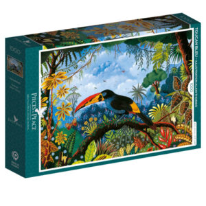 Puzzle 1000 pièces - Toucan bleu