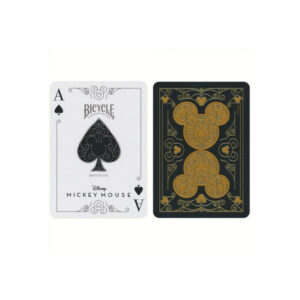 CARTES BICYCLE ULTIMATES - MICKEY BLACK/GOLD