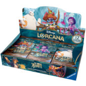 boite-de-booster-set-6-display-de-24-booster-francais-disney-lorcana - mer-azurite