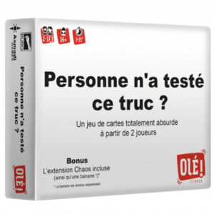 Personne n'a testé ce truc - Jeu de société