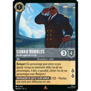 S6 - Lorcana - 188/204 - Cobra Bubbles - Ancien agent de sécurité